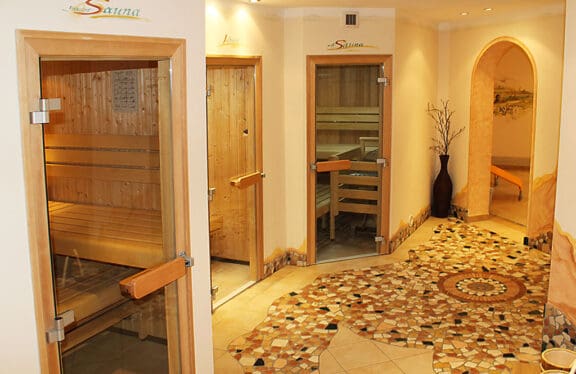 Sauna, Wellness & Ruheraum in den Appartements Harmony in Flachau