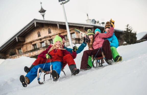 Rodeln: Dein Winter- & Skiurlaub in Flachau, Ski amadé